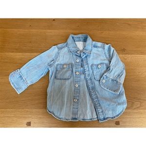 GAP Baby Denim Shirt(12-18M)